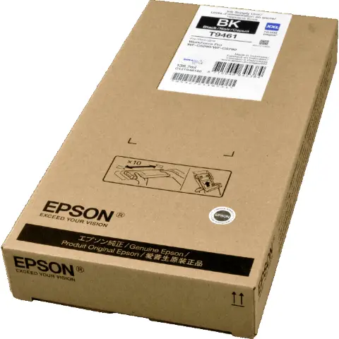 Tusz Epson T9461 XXL Czarny do drukarek (Oryginalny) [136,7ml]